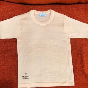 NWOT Morley Cream Kids Shirt 5T - 6T Short sleeves.